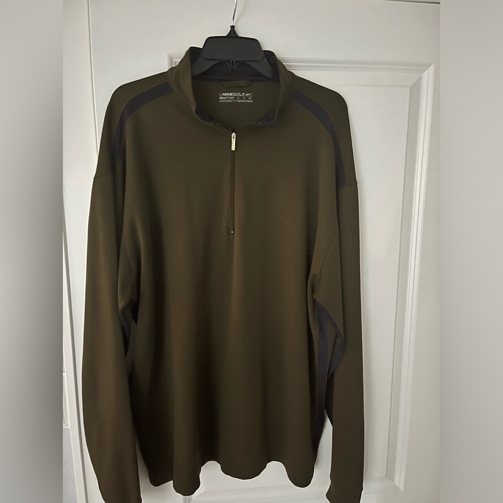 Forest Green Nike Golf Quarter-zip